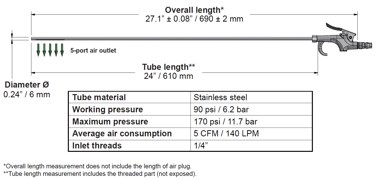 Air Powered Cleaner with Ultra Thin Tube (24)