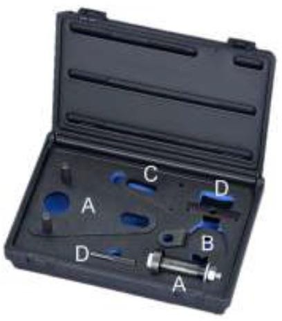 Flywheel/Front Pulley Locking tool Set(Renault/Nissan)